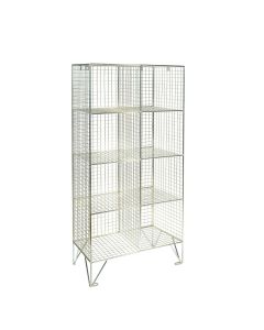 8 Compartment Mesh Personal Effects Locker