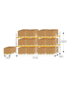Fast Delivery Pallet Racking Kit For 12 Pallets