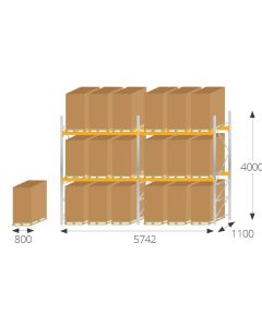 Fast Delivery Pallet Racking Kit For 18 Pallets