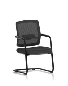 Flint Mesh Back Cantilever Chair