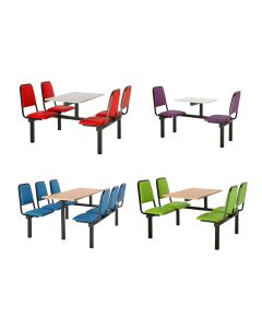 Chester Fixed Canteen Seating Unit