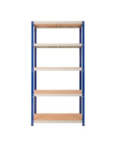 Clicka Steel Shelving Bays 5 MDF Shelves 265kg UDL