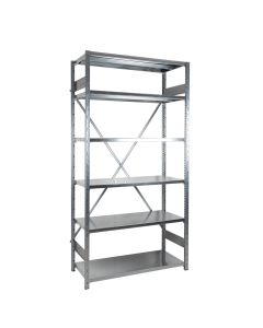 Expo 4 - Galvanised Shelving