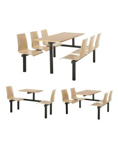 Elwood Fixed Canteen Seating Unit
