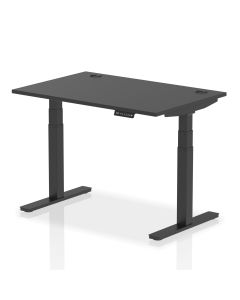 Air Height Adjustable Black Series Desk with Cable Ports