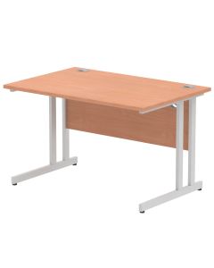 Impulse 1200mm Straight Desk Cantilever Leg