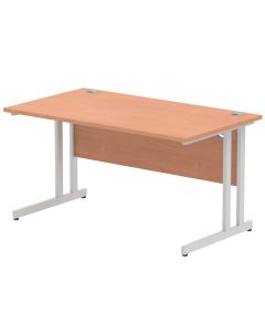 Impulse 1400mm Straight Desk Cantilever Leg
