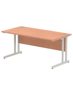 Impulse 1600mm Straight Desk Cantilever Leg