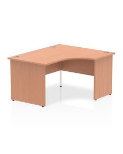 Impulse 1400mm Right Crescent Desk Panel End Leg