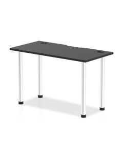 Impulse Black Series Slimline Straight Table
