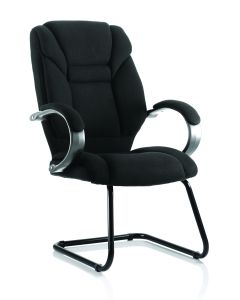 Galloway High Back Cantilever Visitor Chair with Arms