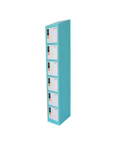 Clearance 6 Door Locker with Digital Locks 1800H x 300W x 450D (mm)