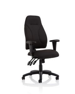 Esme High Back Task Operator Chair with Arms