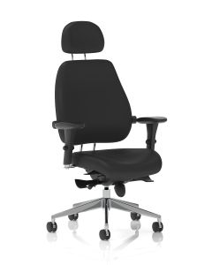 Chiro Plus Ultimate High Back Ergonomic Posture Chair with Arms and Headrest