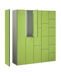 Probe Zenbox Laminate Door Aluminium Lockers