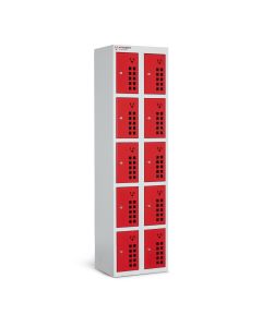 Armorgard Powerstation Charging Lockers, 10 closed