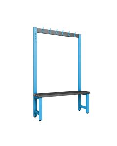 Pure Junior 1200W Cloakroom Bench Polymer Slats
