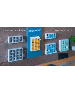 Pure Power Clear Door Mobile Phone Locker