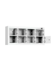Pure 8 Door Clear Mobile Phone Locker