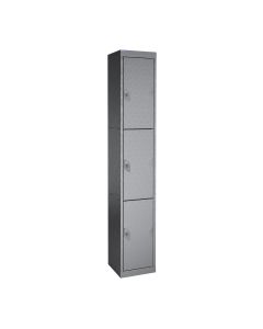 QMP Stainless Steel 3 Door Locker