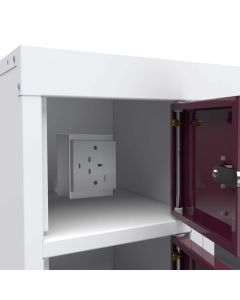 QMP 10 Door Mobile Phone Charging Locker