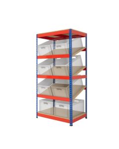 Kanban Sloping Shelving Unit