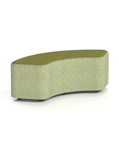 Harlestone Curved Stool in Two Tone