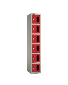 Probe 6 Door Vision Panel Locker