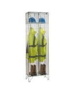 1 Door Express Delivery Mesh Locker Nest of 2