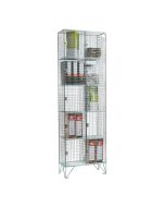 3 Door Express Delivery Mesh locker Nest of 2