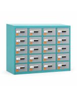 Clearance 25 Door USB Charging Locker with Digital Locks 940H x 1200W x 500D (mm)