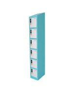 Clearance 6 Door Locker with Digital Locks 1800H x 300W x 450D (mm)